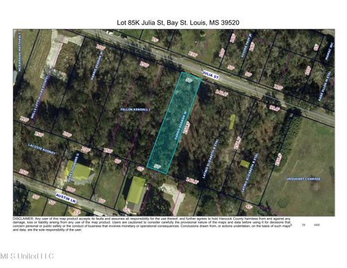 Lot 85d Julia St, Bay Saint Louis, MS, 39520-3818 | Card Image