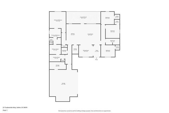 21 Tradewinds Way, House other with 4 bedrooms, 3 bathrooms and null parking in Salem SC | Image 41