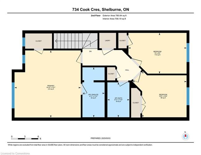 734 Cook Cres, Townhouse with 3 bedrooms, 3 bathrooms and 2 parking in Shelburne ON | Image 39