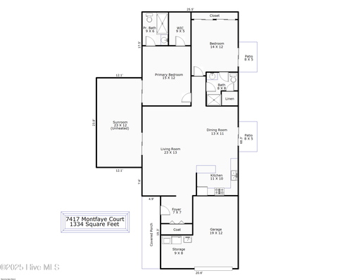 7417 Montfaye Ct, Wilmington, NC, 28411-8324 | Card Image