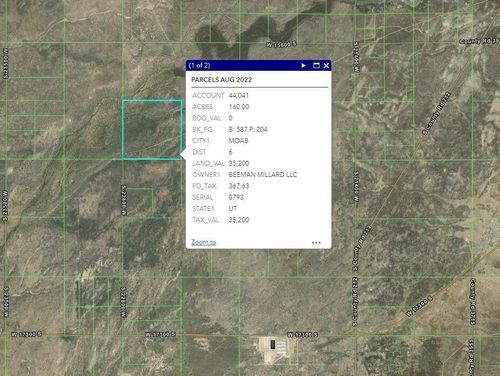  160 Acres Millard County, Outside Washington County, UT, 99999 | Card Image