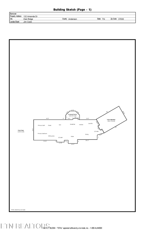 132 Amanda Dr, Oak Ridge, TN, 37830-7855 | Card Image