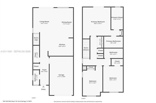 1567 Nw 94th Way, Coral Springs, FL, 33071-8901 | Card Image