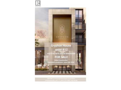 r12-2105 W 46th Ave, Vancouver, BC, V6M0E8 | Card Image