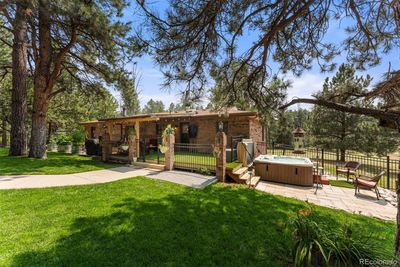 Front Covered Deck & Hot Tub | Image 3