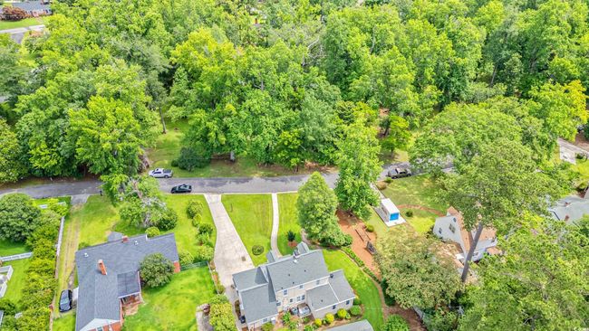 Aerial overview of property's location with nearby suburban area | Image 31