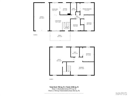 866 Sunset Dr, Arnold, MO, 63010-2260 | Card Image