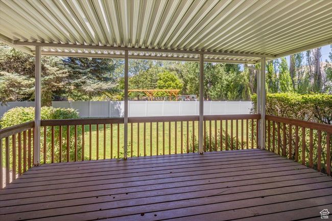 Covered wood deck | Image 39