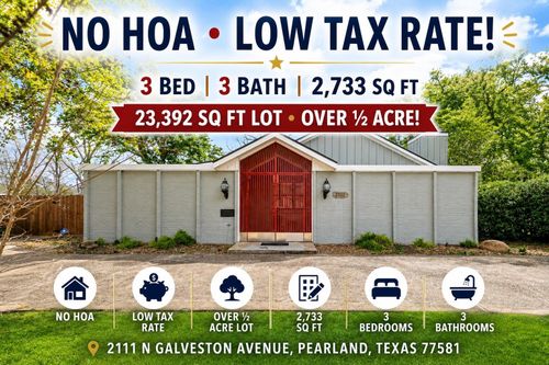 2111 N Galveston Ave, Pearland, TX, 77581-3423 | Card Image