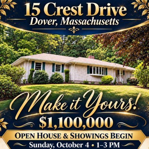 15 Crest Dr, Dover, MA, 02030 | Card Image