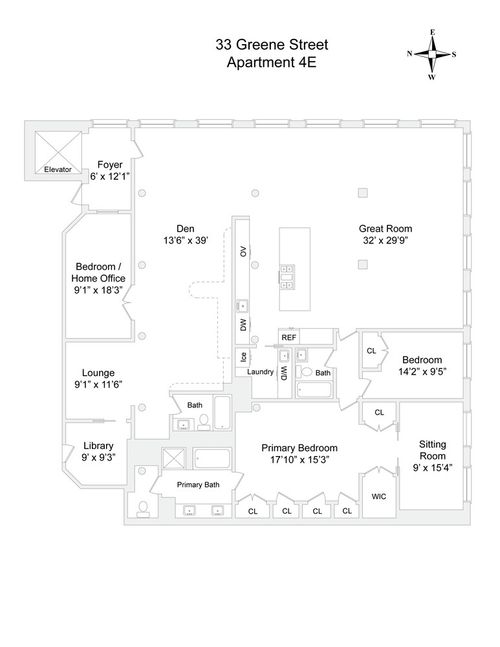 4e-33 Greene St, New York, NY, 10013-2652 | Card Image
