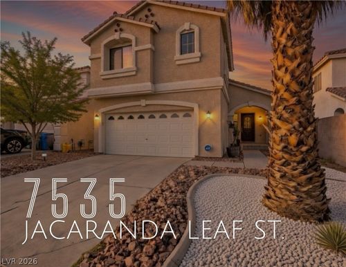 7535 Jacaranda Leaf St, Las Vegas, NV, 89139-5636 | Card Image