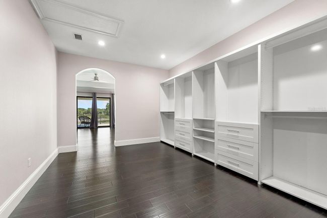 Upstairs master bedroom closet | Image 32