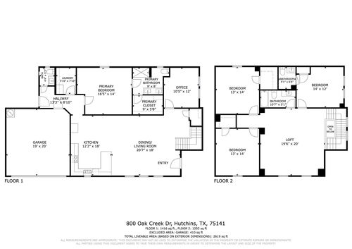 800 Oak Creek Dr, Hutchins, TX, 75141-4258 | Card Image