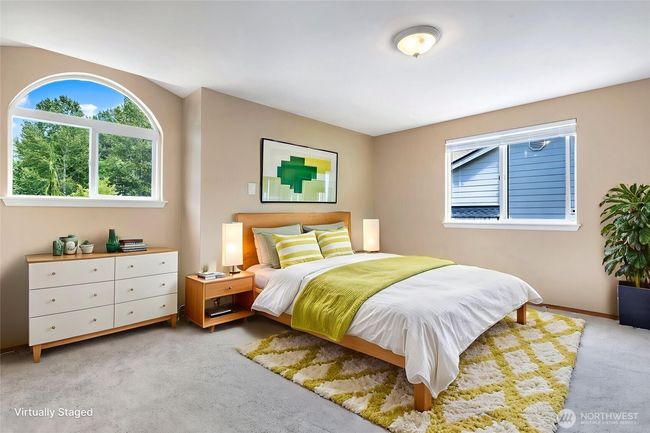 Virtually Staged Spacious Primary Bedroom | Image 16