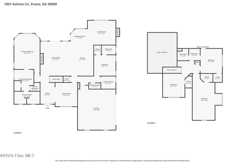 1001 Kalmia Cir, Evans, GA, 30809-7234 | Card Image