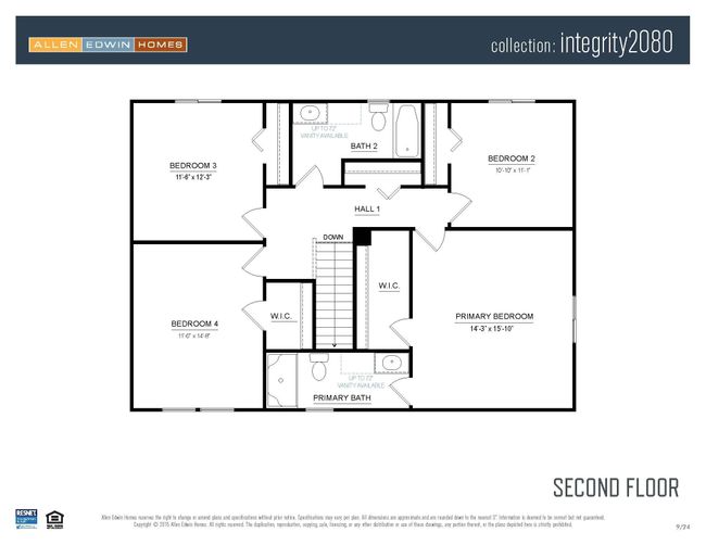 Standard Floor Plan-actual home may vary | Image 24