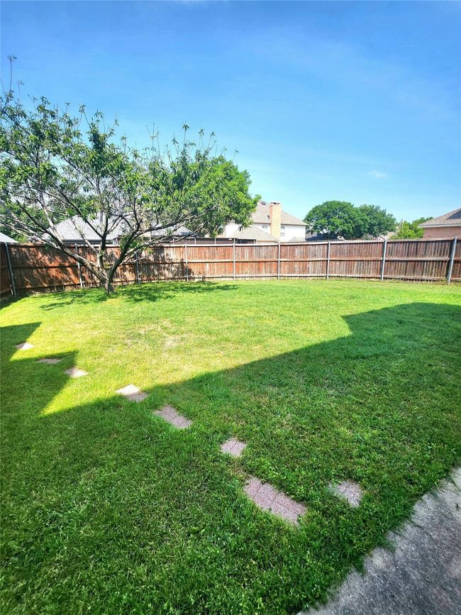 View of yard featuring a fenced backyard | Image 23