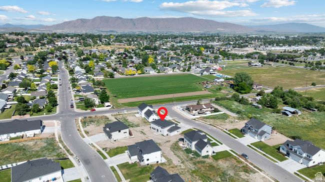 Aerial view of property's location with nearby suburban area | Image 42