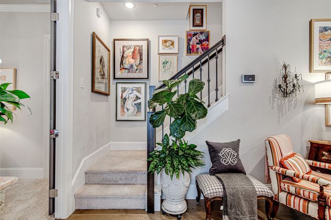 Stairs featuring recessed lighting and baseboards | Image 6