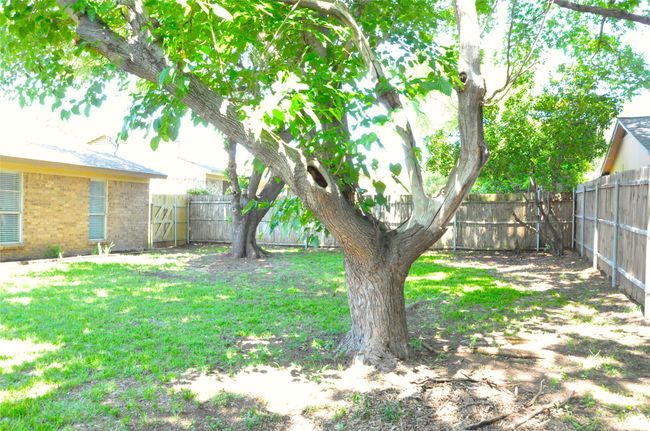 View of yard featuring a fenced backyard | Image 31