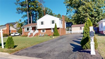 View of front of home with a front yard | Image 3