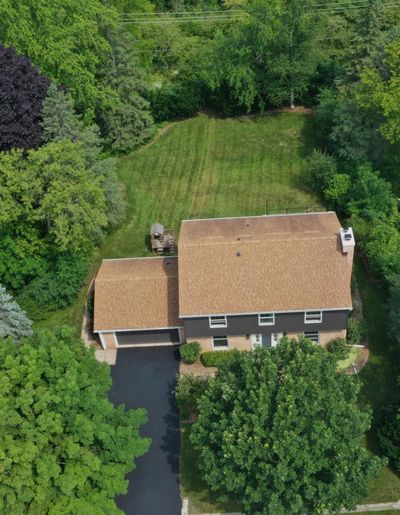 Another overhead view showing the serene surroundings and beautifully maintained property. | Image 3