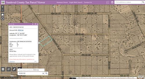 4 Lots Unit 7 Road Nw, Rio Rancho, NM, 87144 | Card Image