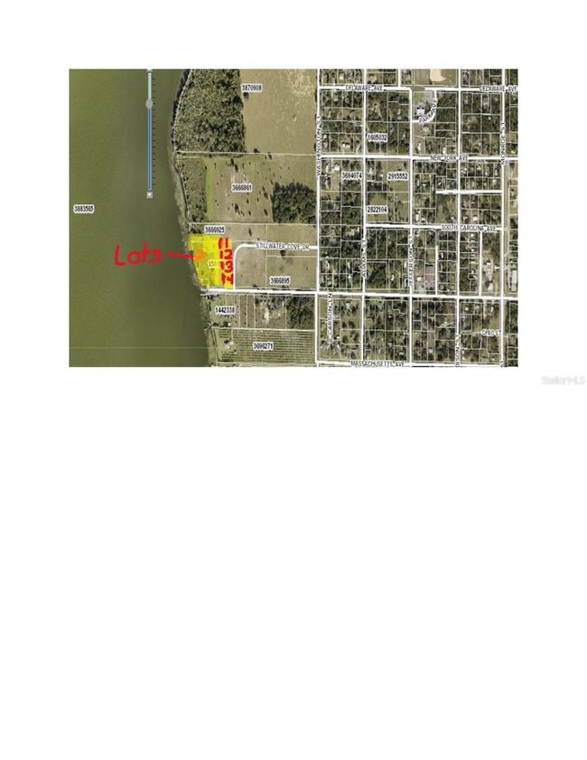 Map showing the lots see plat for exact location | Image 4