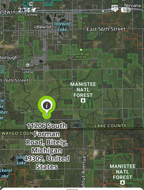11206 S Forman Rd, Idlewild, MI, 49642 | Card Image