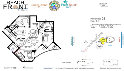 902-4600 N Ocean Dr, Riviera Beach, FL, 33404-2679 | Card Image