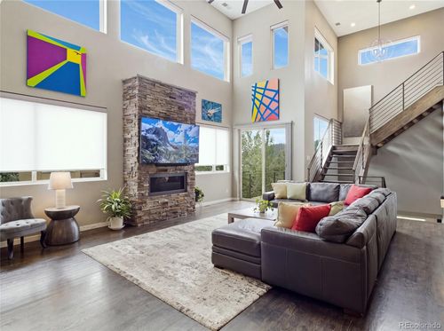 727 Dreamcatcher Ln, Evergreen, CO, 80439-8211 | Card Image