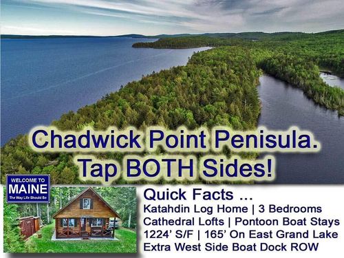 803 Chadwick Point Road, Weston, ME, 04424 | Card Image