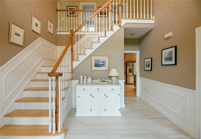 2 story foyer with wainscoting and tile floor | Image 5