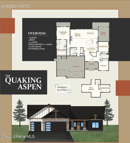 Lot 6 W Tamarindo Ln, Hayden, ID, 83835 | Card Image