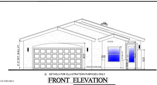 1417 Nambi Desert Dr, Chaparral, NM, 88081-7158 | Card Image