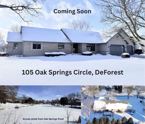 105 Oak Springs Circle, DeForest, WI, 53532 | Card Image
