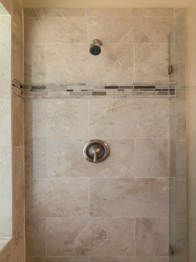 Closer view of the designer tile decor. | Image 25