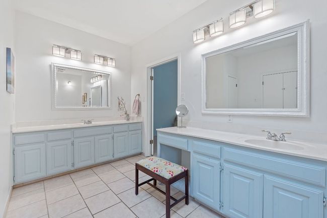 Full bath with vanity and tile patterned flooring | Image 23