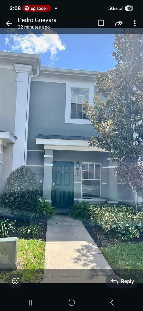 9323 Flowering Cottonwood Rd, ORLANDO, FL, 32832-5565 | Card Image