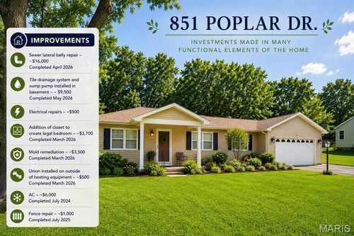 851 Poplar Dr, Saint Louis, MO, 63125-5019 | Card Image