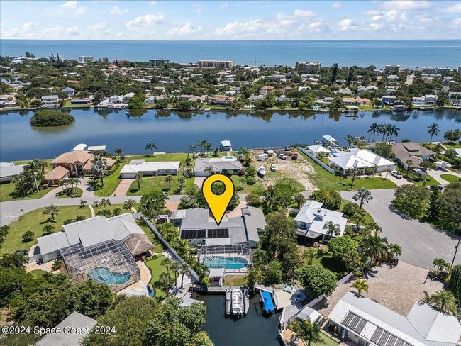 Waterfront Pool Home in desirable South Cocoa Beach with easy access to nearby Beach Park | Image 8