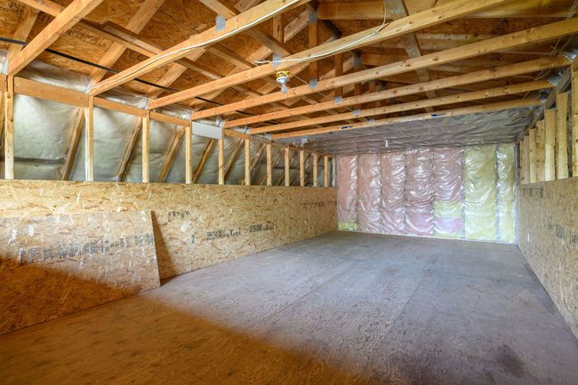 View of unfinished attic | Image 36