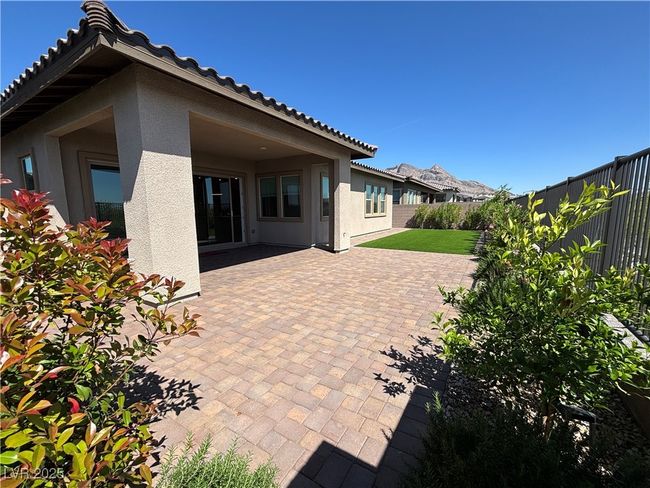 View of patio featuring a fenced backyard | Image 37
