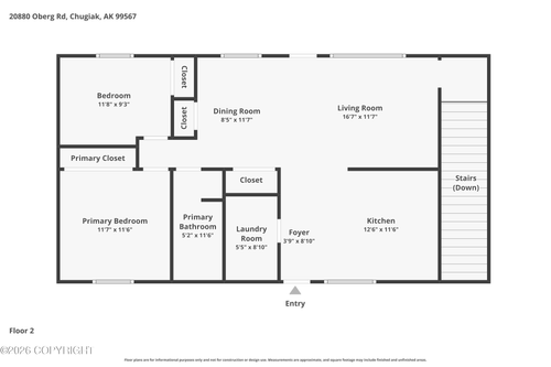 20880 Oberg Rd, Chugiak, AK, 99567-6141 | Card Image