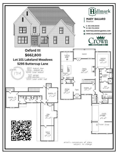 5295 Buttercup Ln, Lakeland, TN, 38002 | Card Image