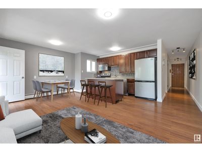 12 - 9813 104 St Nw, Condo with 1 bedrooms, 1 bathrooms and 1 parking in Edmonton AB | Image 1