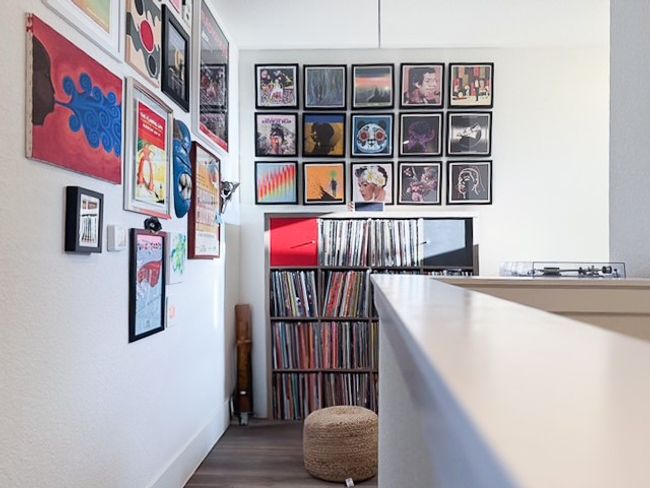 Hallway with baseboards and wood-look finished floors | Image 10