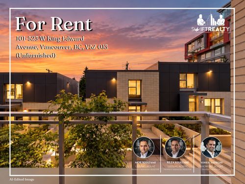 101-523 W King Edward Avenue Street, Vancouver, BC, V5Z0J3 | Card Image
