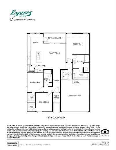 1457 Elm Forest Way, House other with 3 bedrooms, 2 bathrooms and null parking in Lancaster TX | Image 2